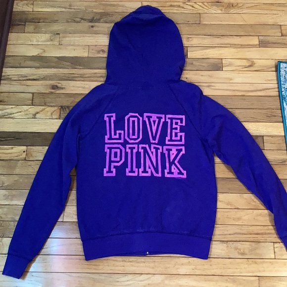Victoria’s Secret Pink Zip Up Hoodie - Picture 6 of 7